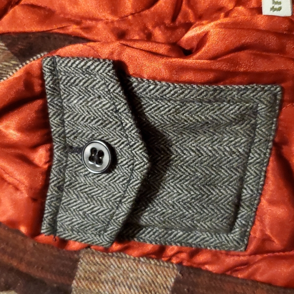 Vintage Triple Five Soul Vest Wool with faux fur removable hood. - Picture 9 of 17